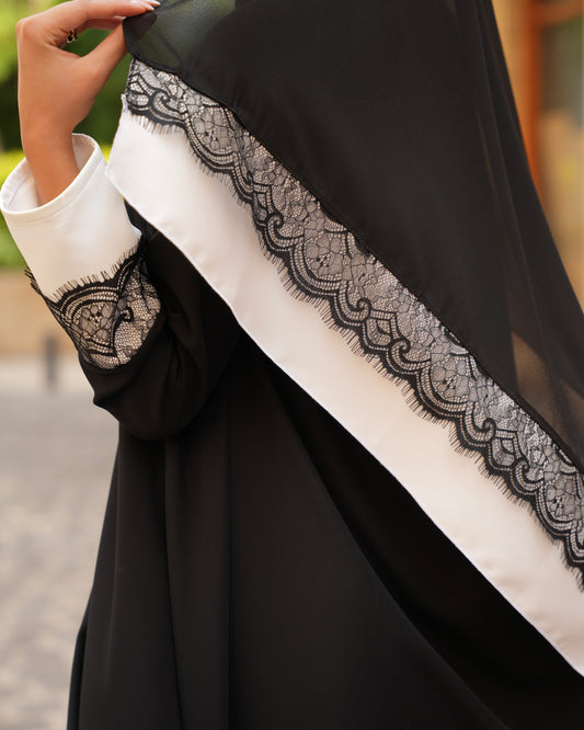 Dantel abaya design