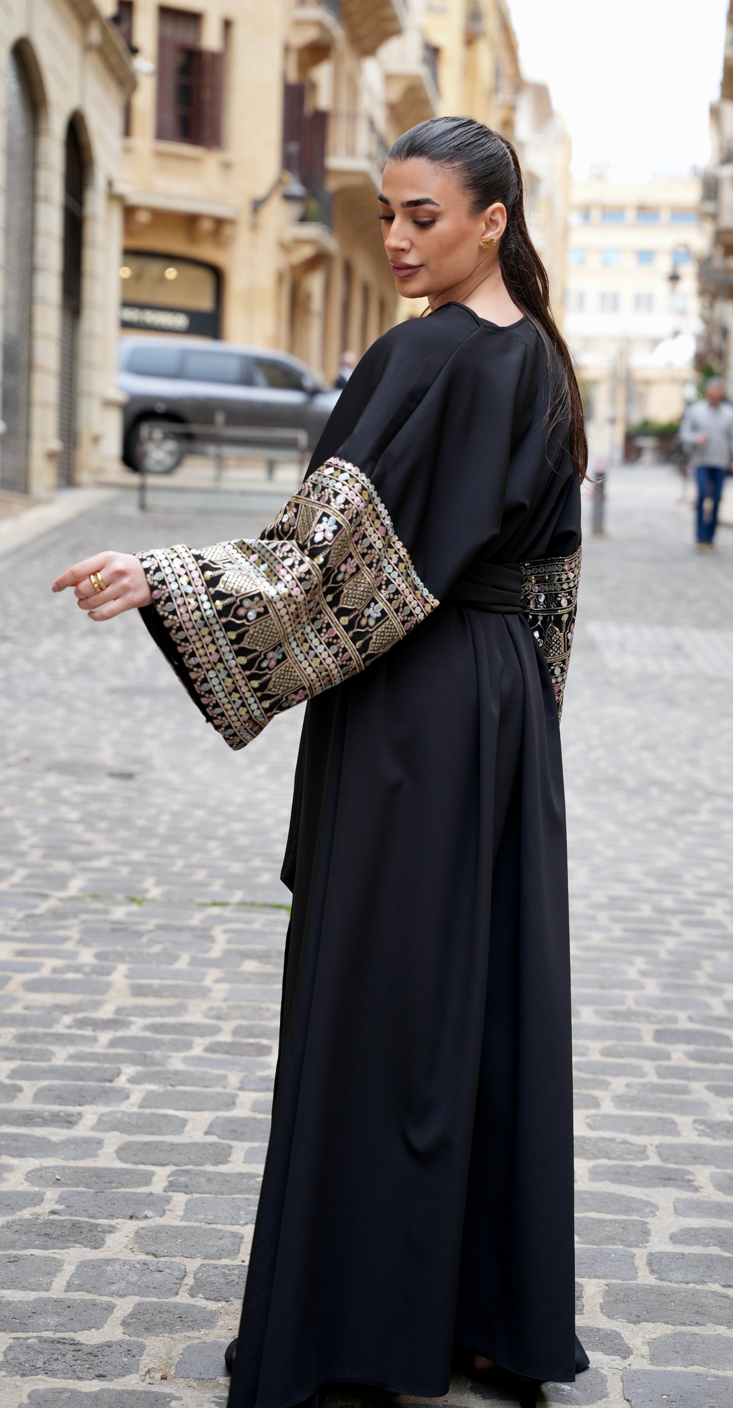 Embroidered cardigan