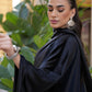Velvet flow abaya