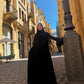 Black Royal abaya