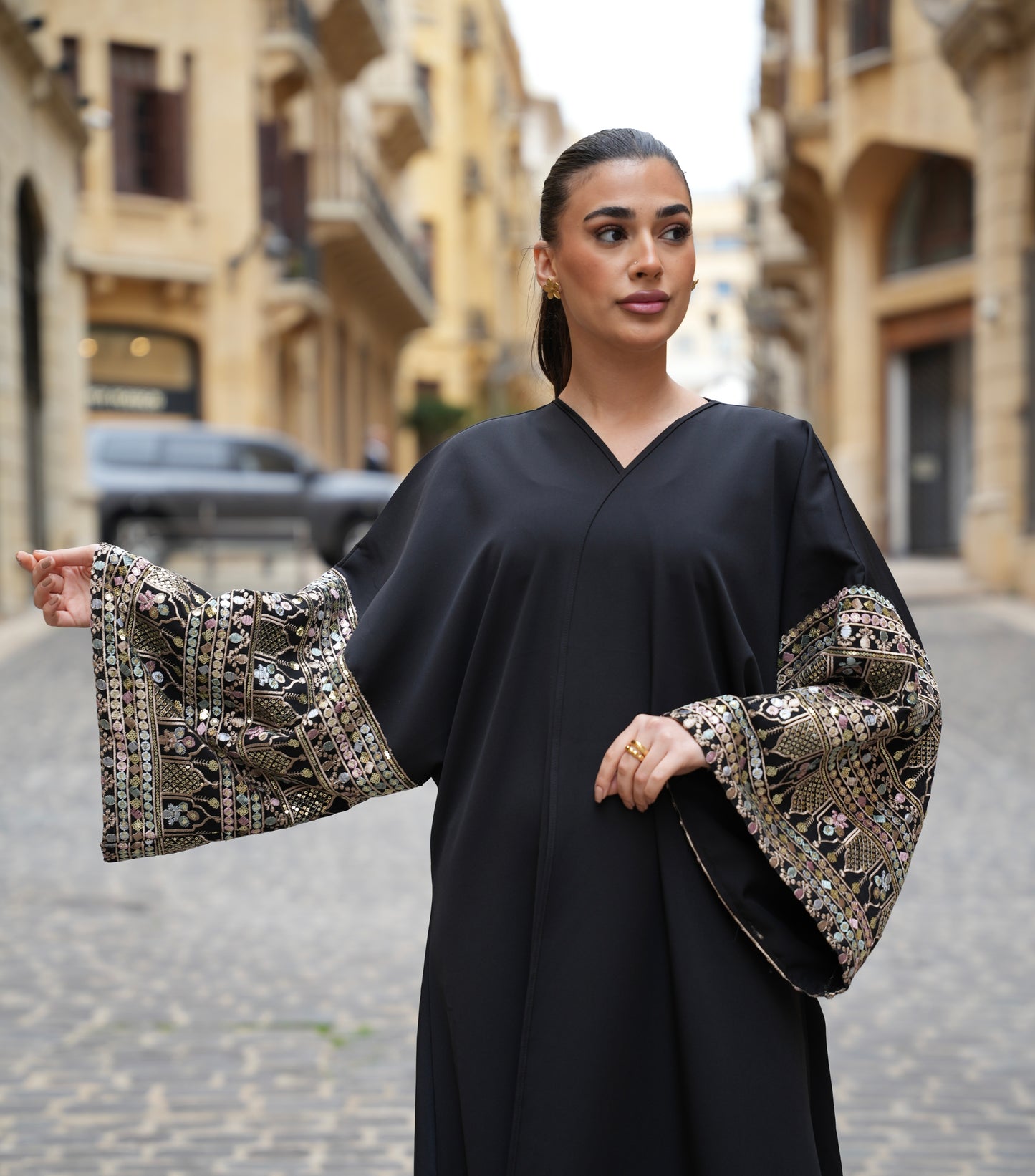 Embroidered cardigan