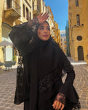 Black Royal abaya