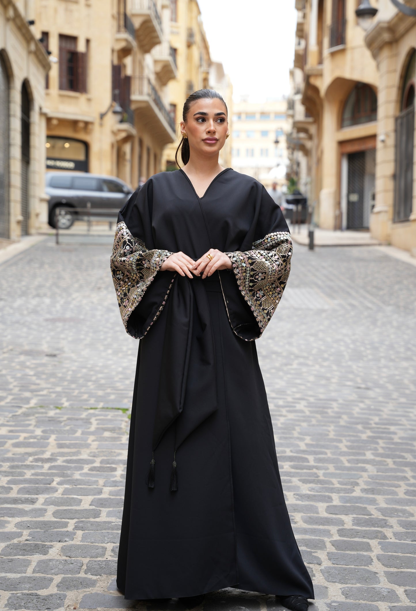 Embroidered cardigan