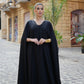 Cape closed abaya