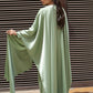 Satin abaya set