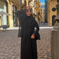 Black Royal abaya