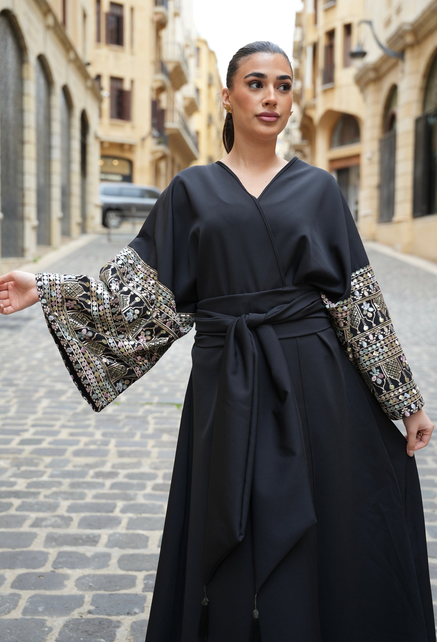 Embroidered cardigan