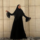 Black Royal abaya