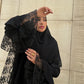 Black Royal abaya