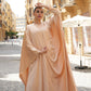 Satin abaya set