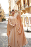 Satin abaya set
