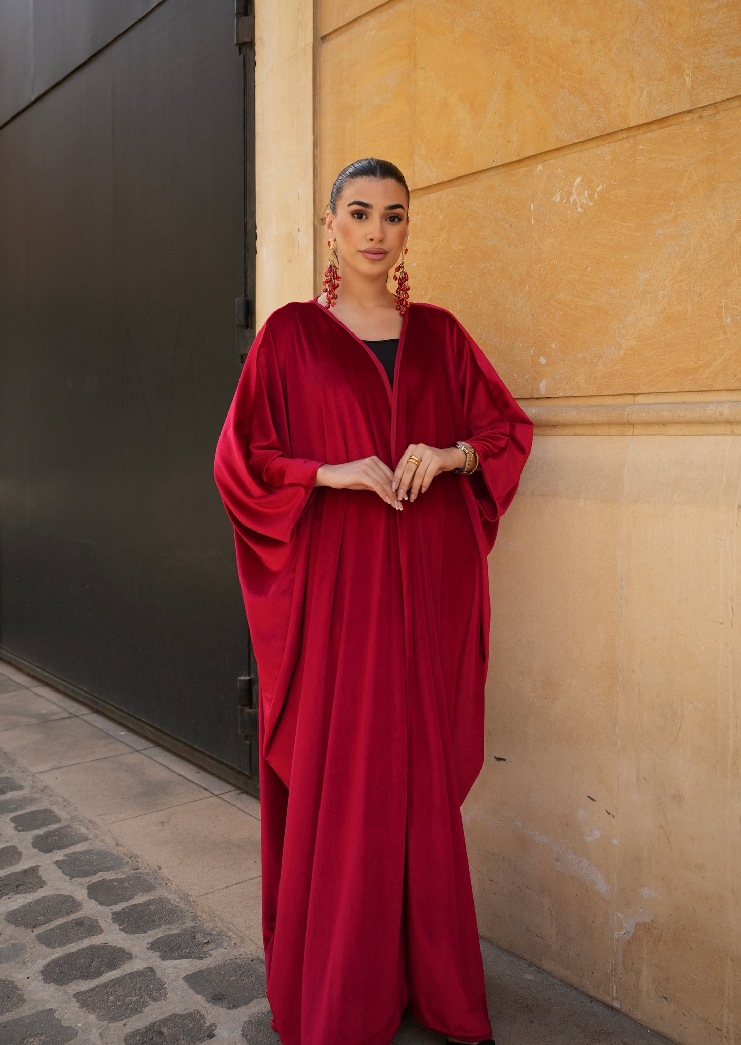 Velvet cardigan
