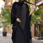 Velvet flow abaya