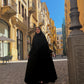 Black Royal abaya