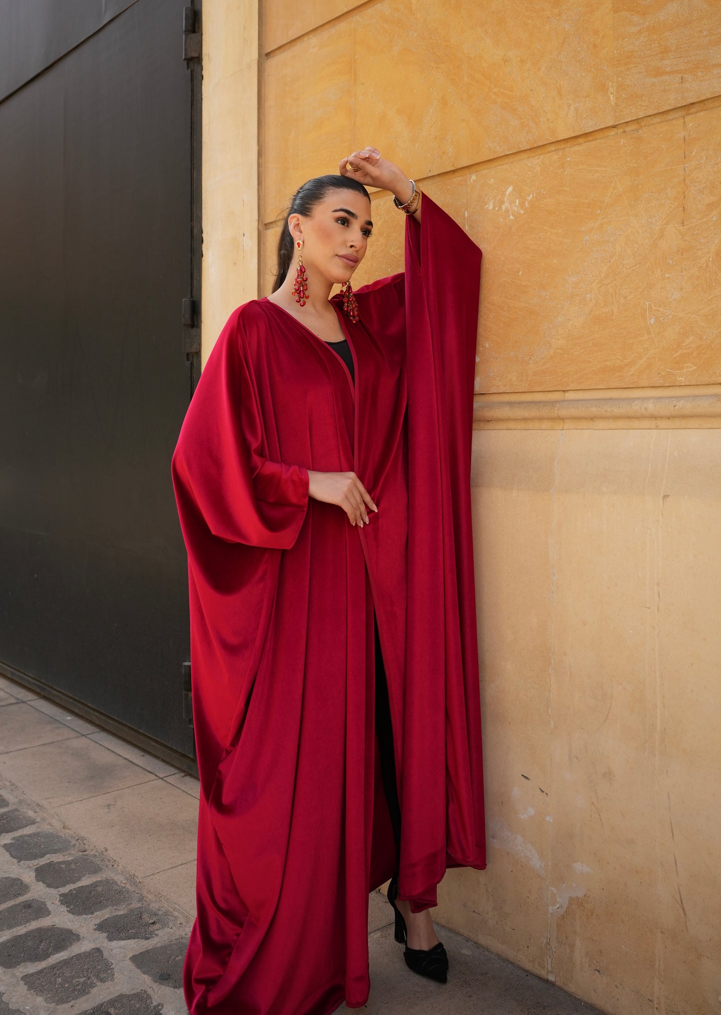 Velvet cardigan
