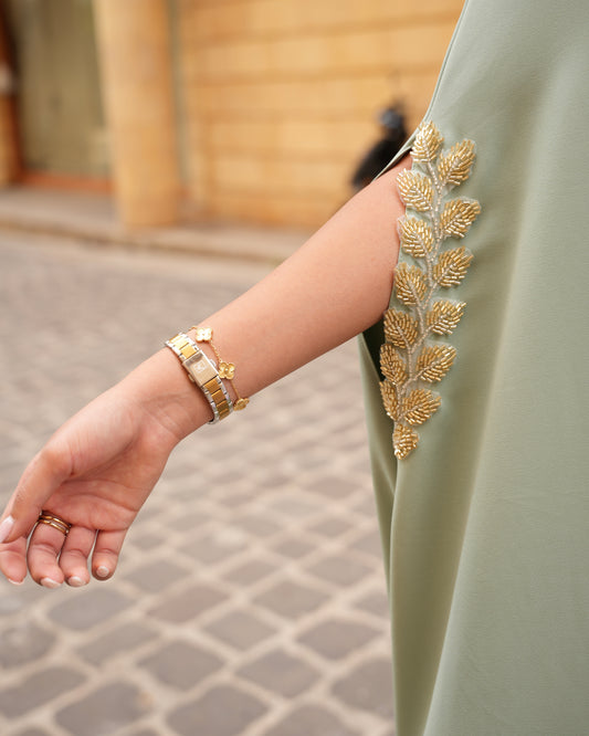 Mint Royal abaya