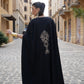 Cape closed abaya