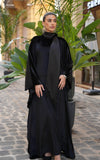 Velvet flow abaya