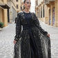 Embroidered kaftan