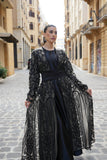 Embroidered kaftan